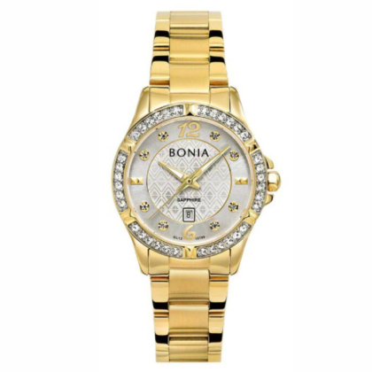 Bonia Women Elegance BNB10789-2215S Gold Stainless Steel Casual Watch